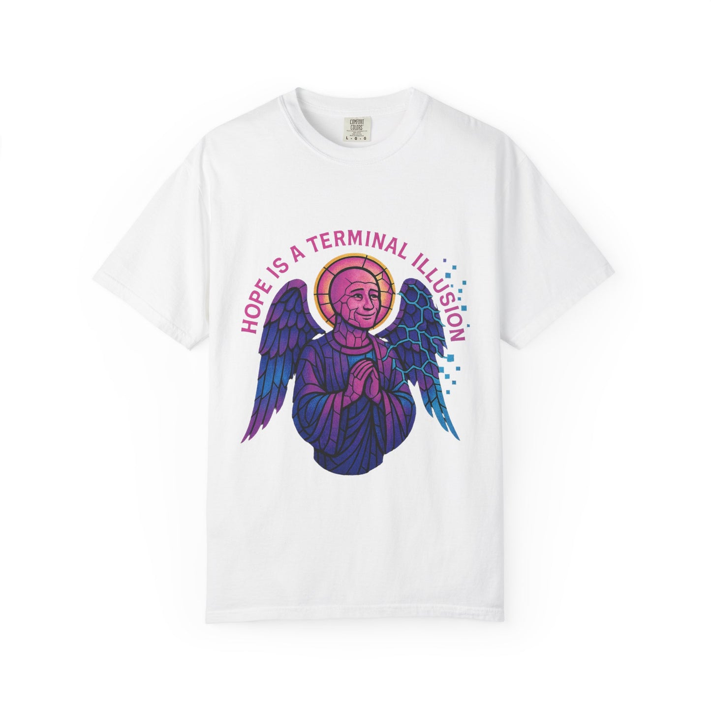 Tomb’er Angel Wojak Tee – Hope Is a Terminal Illusion
