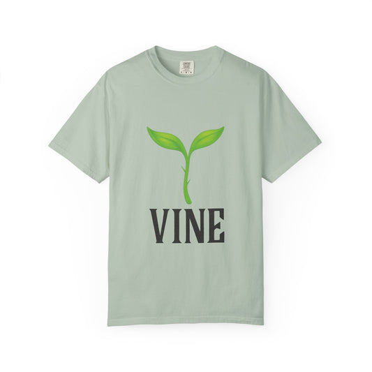 Green Vine Emoji “VINE” Tee – Internet Meme Unisex Shirt