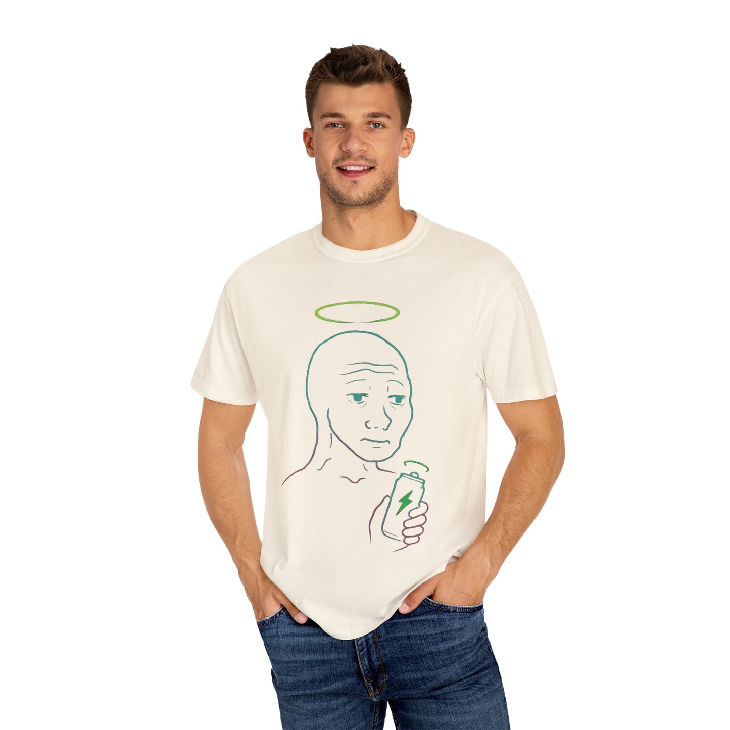 Wojak’s Last Supper — “Doomer Banquet” Meme Tee