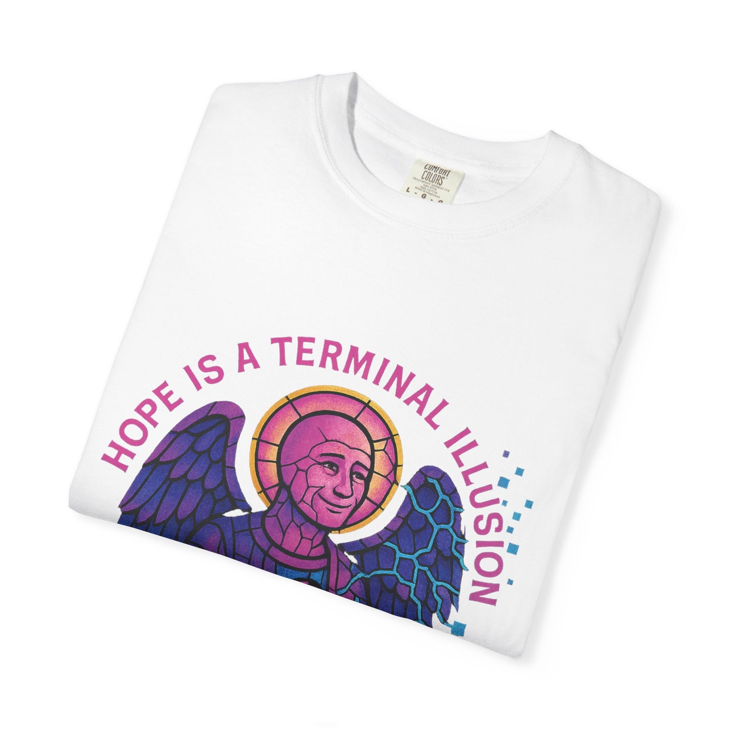 Tomb’er Angel Wojak Tee – Hope Is a Terminal Illusion