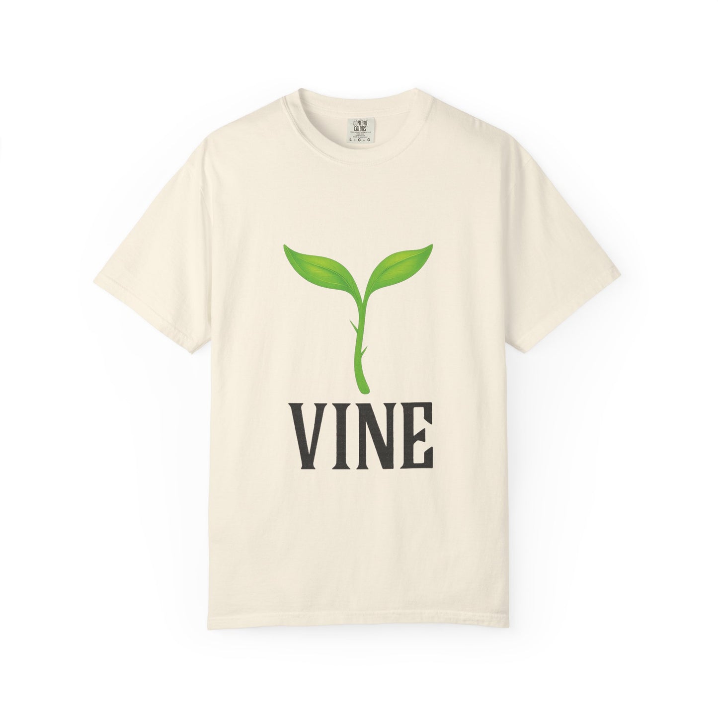 Green Vine Emoji “VINE” Tee – Internet Meme Unisex Shirt