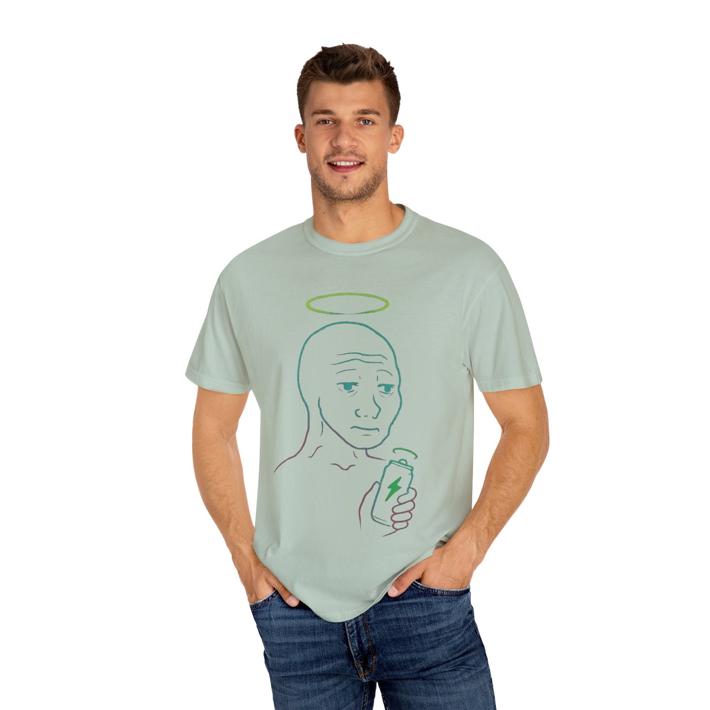 Wojak’s Last Supper — “Doomer Banquet” Meme Tee