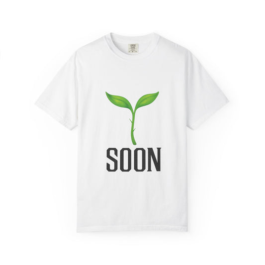 Green Vine Emoji “SOON” Tee – Internet Meme Unisex Shirt