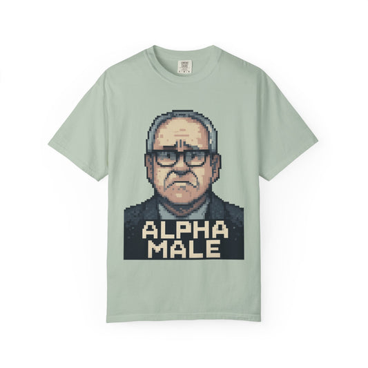 Tim Walz Worried Face "Alpha Male" Meme Tee