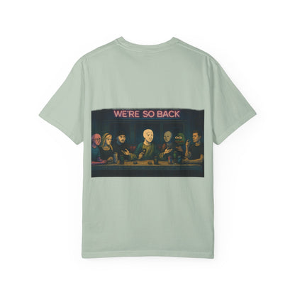 Wojak’s Last Supper — “Doomer Banquet” Meme Tee