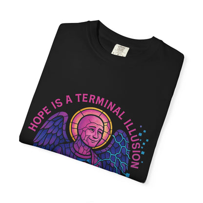 Tomb’er Angel Wojak Tee – Hope Is a Terminal Illusion