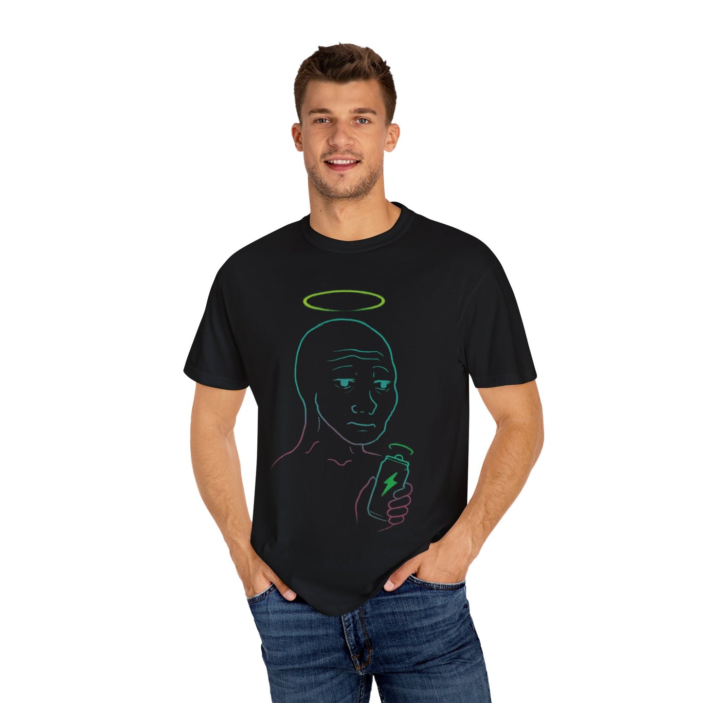Wojak’s Last Supper — “Doomer Banquet” Meme Tee