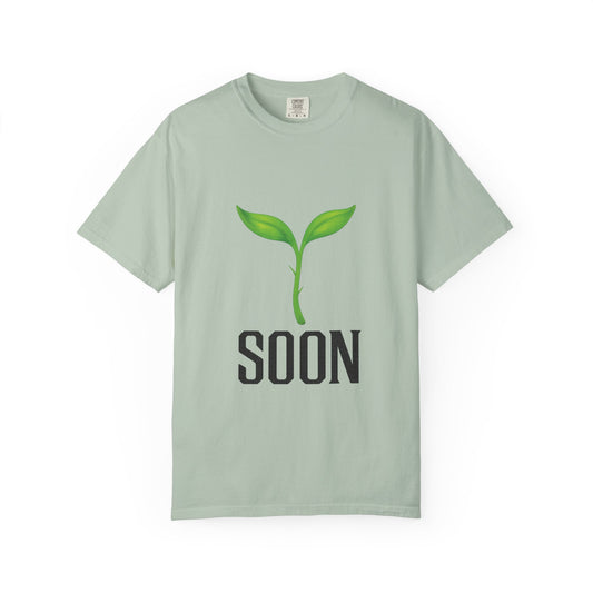 Green Vine Emoji “SOON” Tee – Internet Meme Unisex Shirt