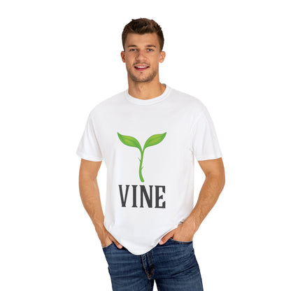 Green Vine Emoji “VINE” Tee – Internet Meme Unisex Shirt