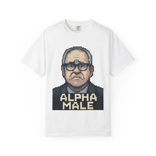 Tim Walz Worried Face "Alpha Male" Meme Tee