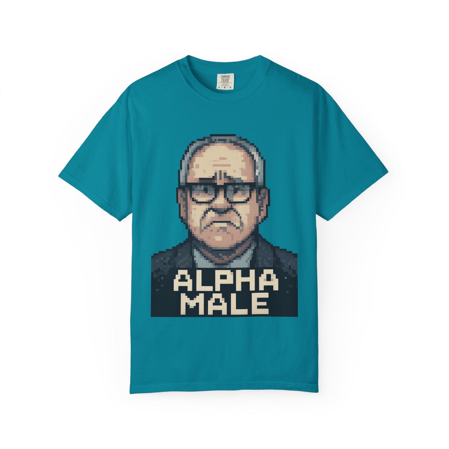 Tim Walz Worried Face "Alpha Male" Meme Tee