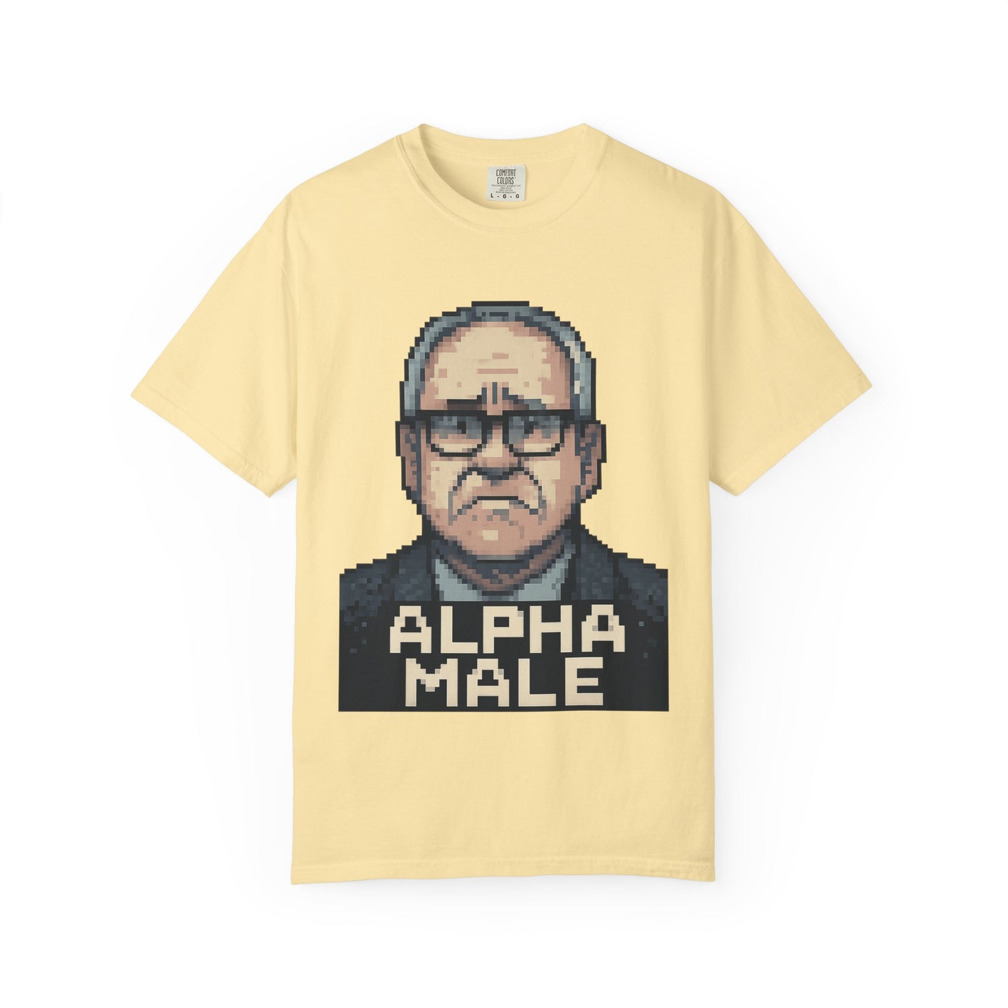 Tim Walz Worried Face "Alpha Male" Meme Tee
