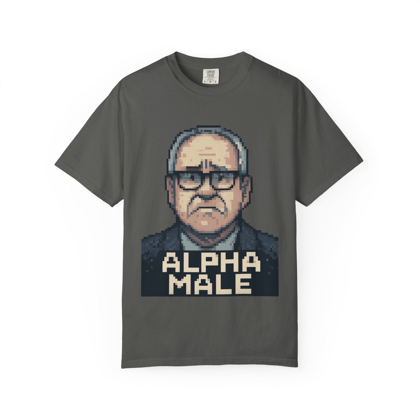 Tim Walz Worried Face "Alpha Male" Meme Tee
