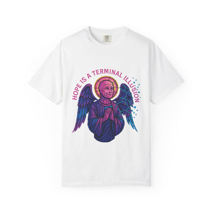 Tomb’er Angel Wojak Tee – Hope Is a Terminal Illusion