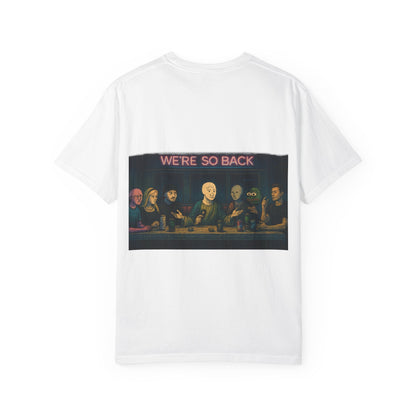 Wojak’s Last Supper — “Doomer Banquet” Meme Tee