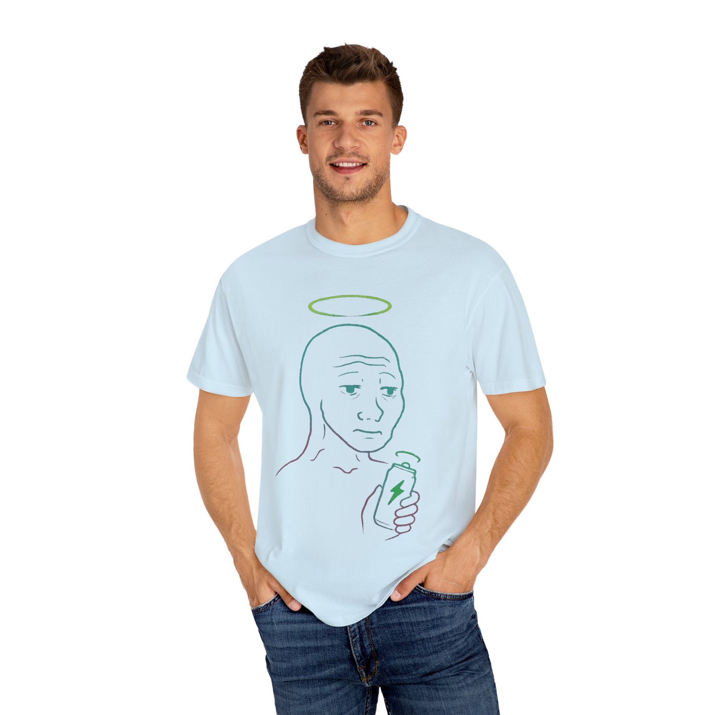 Wojak’s Last Supper — “Doomer Banquet” Meme Tee