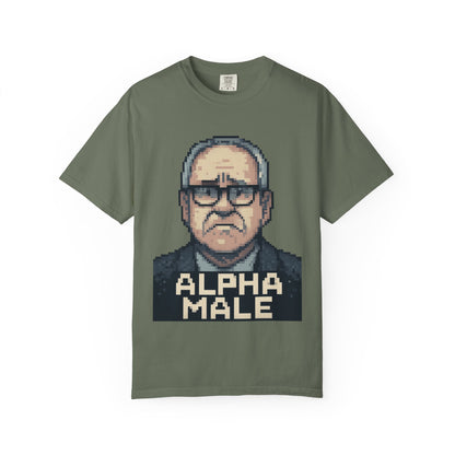 Tim Walz Worried Face "Alpha Male" Meme Tee