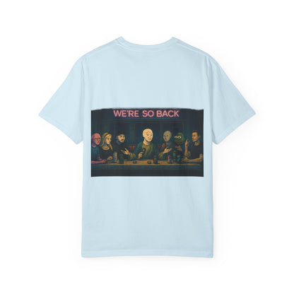 Wojak’s Last Supper — “Doomer Banquet” Meme Tee