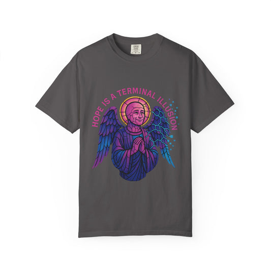 Tomb’er Angel Wojak Tee – Hope Is a Terminal Illusion