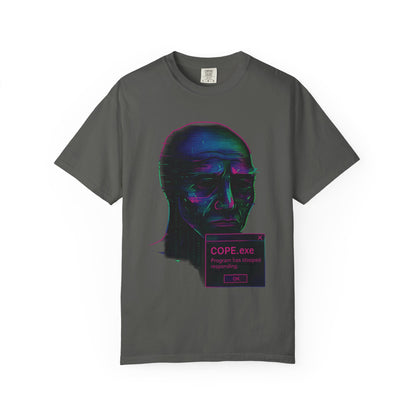 COPE.exe | Glitch Wojak Premium Tee – Limited Print